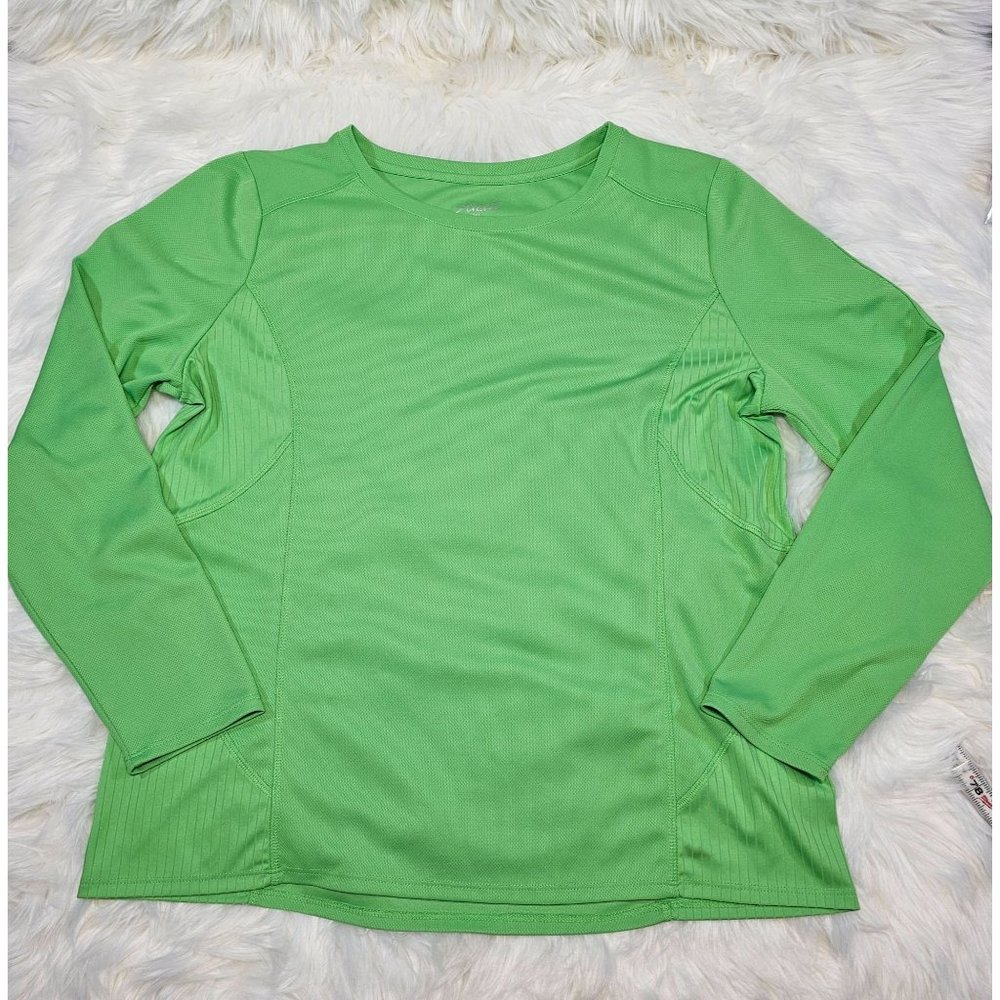 Aveva Long Sleeve Active Wear Shirt, Size XL